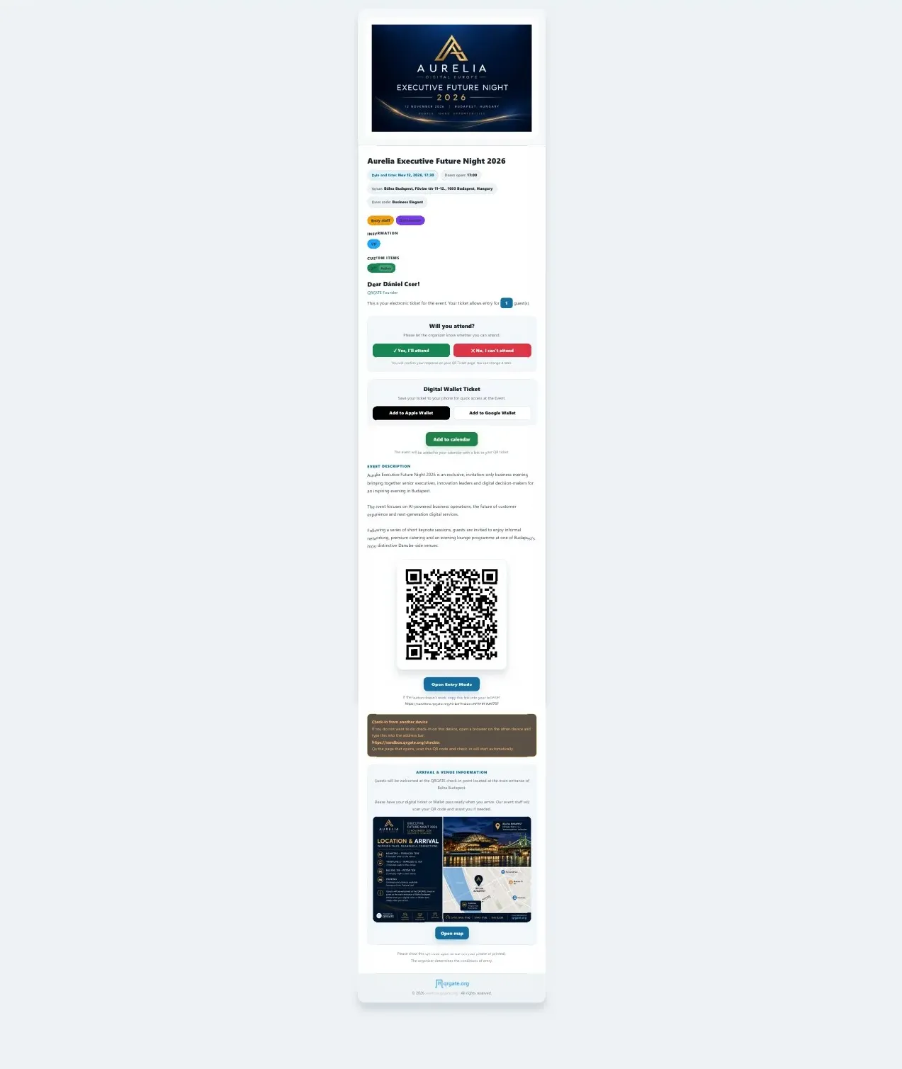 Kutsu ja digitaalinen lippu
